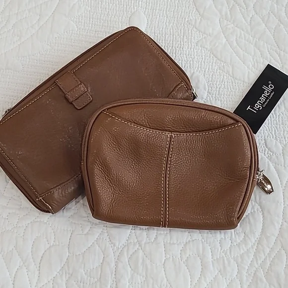 Tignanello Genuine leather set - Picture 1 of 8